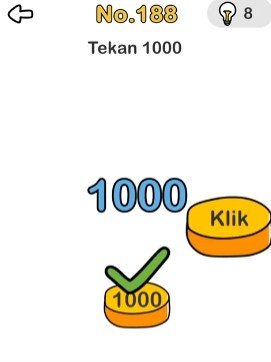 Tekan 1000 Brain Out Tekan 1000 Brain Out